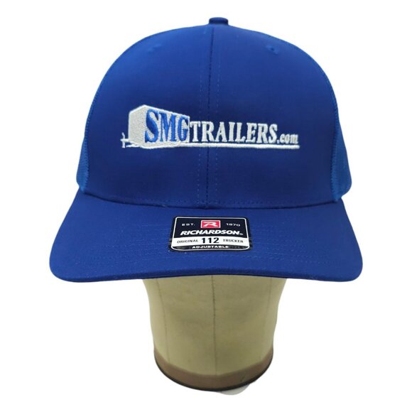 SMG Trailers Mesh Snapback Cap Trucker Embroidered Logo Baseball Hat NWOT - Picture 10 of 14
